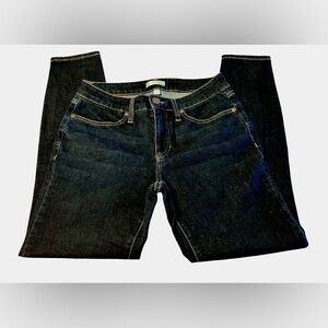 Lauren Conrad Womens Dark Blue Jeans Skinny Leg Stretch Waist 29” Size 8